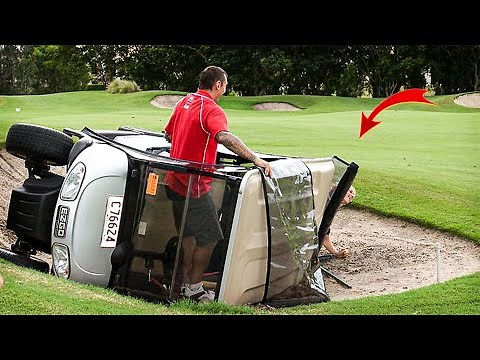 The Funniest Golf FAILS on Camera