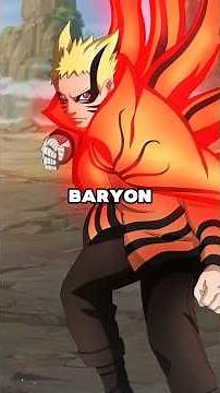 nine tails six paths vs baryon mode naruto. #naruto #boruto #obito #sasuke #kakashi #hashirama