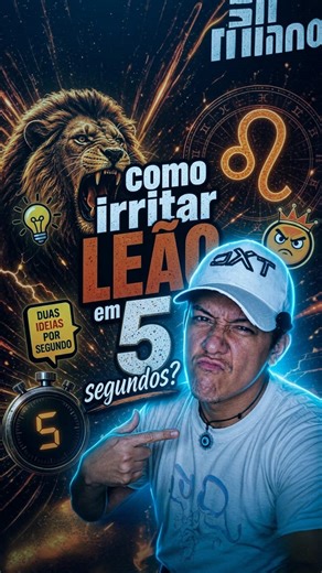 Como apagar o brilho de Leão… ♌ A indiferença é o pior castigo pro rei do zodíaco! Se não tiver aplauso, eles perdem a linha. 😂 ✅ SALVA pra não esquecer a técnica. ✈️ MANDA pro leonino mais dramático que você conhece. 👇 QUAL o próximo signo que você quer ver eu irritando? Comenta aí! #Leao #Leonino #Signos #Astrologia #SignoDeLeao