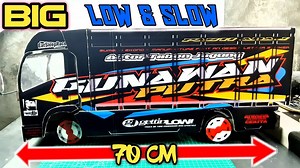 8.1K views · 125 reactions | Cara membuat mobil mainan truck ukuran besar dari kertas A3 | Ditdim toys | Facebook