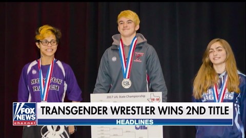 Transgender boy wins girls' state wrestling title in Texas