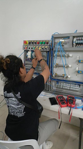 370K views · 7.9K reactions | Electro-Pneumatics with PLC Training ( PLC wiring) | AC-DC Training Center | Facebook