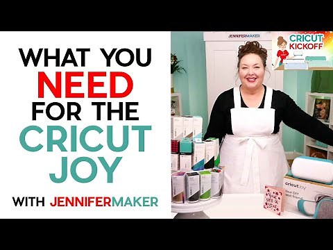 Cricut Joy Materials & Accessories: What Do You REALLY Need? (Cricut Kickoff Lesson 2)
