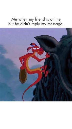Max on Instagram: "Share with that friend😂 Mulan (1998) Disney’s legendary animated classic about Fa Mulan, a brave young woman who disguises herself as a man to take her father’s place in the Imperial Army. With the help of Mushu the dragon and Cri-Kee the lucky cricket, Mulan proves that courage, honor, and determination can change the fate of a nation. #trending #mulan #animation"