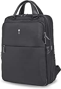 ECHOLAC Business Casual Commuter Backpack Computer Bag with Expansion Layer Fashion Trend Men's Laptop Backpack 15.6 Inches