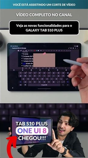 New sticky note feature in Samsung Notes on the Galaxy Tab S10 Plus with One UI 8 🤩📱