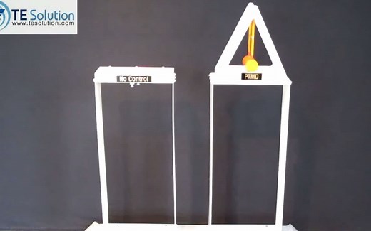 PTMD阻尼器结构减震效果试验