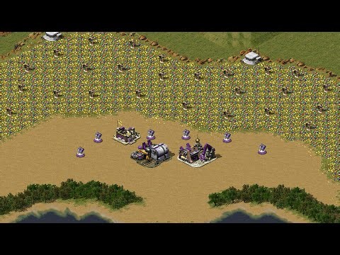 Red Alert 2 | Yuri's Revenge | 7 vs 1 | Pretty Women 23 New Map Edit Zoom 3000 Extra Hard AI