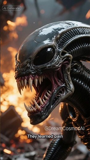 ALIEN VS PREDATOR👽 #shorts #viralshorts #ai #space