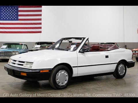 1990 Dodge Shadow Highline For Sale - Walk Around