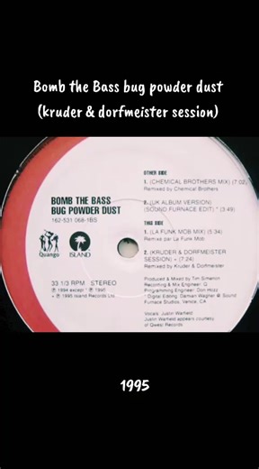 Exploring Bomb the Bass: Bug Powder Dust (1995)