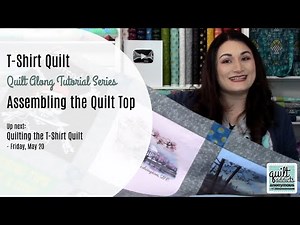 How to Assemble the T-Shirt Quilt Top