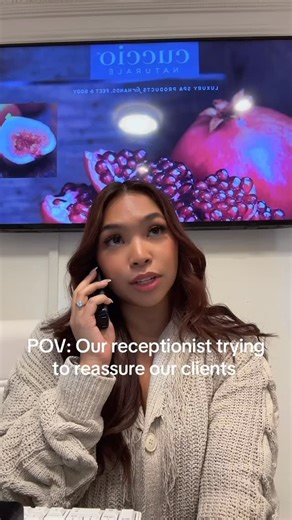 Vancouver Washington Beauty Salon Studio and Suites on Instagram: "POV: Our receptionist trying to reassure our clients that spending money and time themselves is ok even during the holidays!"