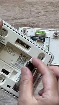 ADC-T2000 smart thermostat changing batteries