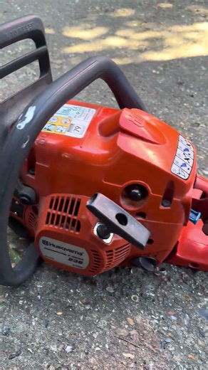 Car boot find husqvarna 236 chainsaw
