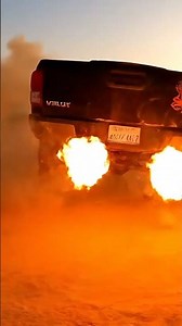 Sunset Turbo Hilux V8 Widebody Drifts Dunes | 8s Desert Short