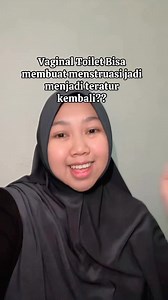 Keputput bikin siklus haid ga normal? #keputihan #vaginaltoilet #vaginaltoilet #siklushaid | Zulfa Yuliza