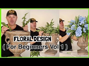 Floral Design For Beginners / 3 Floral arrangement DIYS / Ramon At Home