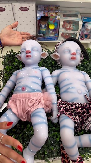 Avatar Reborn Baby from the theater movie to your home #macrobabydollsmaternity #macrobaby #babyreborn #rebornforsale
