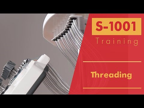 Smartstitch Embroidery Machine S1001 Get Started Threading