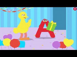 Big Bird & Snuffy's Letter Dance Party