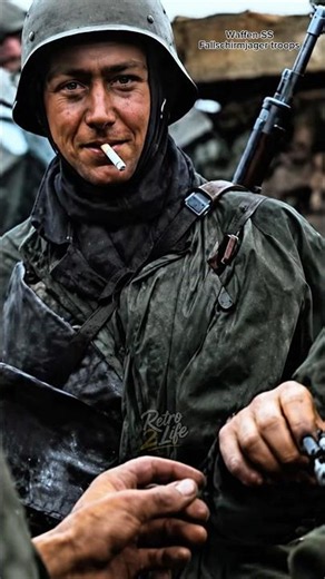Battle of the Bulge: Waffen-SS & Fallschirmjäger Restored in 4K