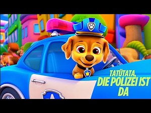 Polizei-Lied für Kinder 🚓 | Tatütata, die Polizei ist da! 🎶 | Lustiges Mitmachlied & Animation