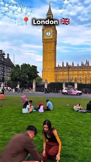Big Ben London 🇬🇧 | Beautiful Park View & Iconic Landmark | 4K Shorts