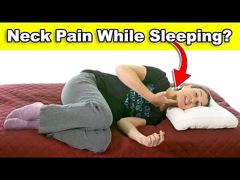The BEST Way To Sleep To Avoid Neck Pain!
