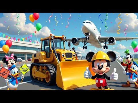 Mickey Mouse New Adventure Episode 28 🎉 | Airport Grand Opening!