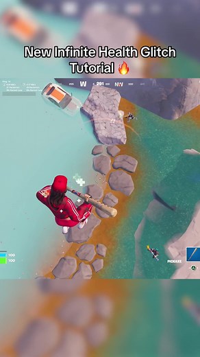 Fortnite Infinite Health Glitch Tutorial - Steam Springs