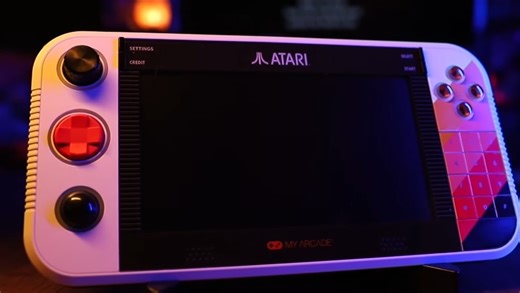 Voici l'Atari Gamestation Go, une console portable pas comme les autres