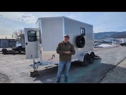 Off Road Custom Aluminum Cargo Trailer