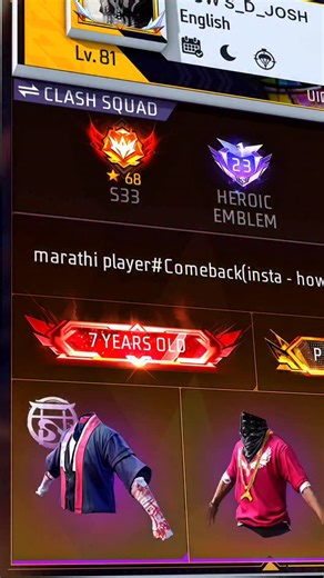 mirrorxff on Instagram: "Free Fire Pro Player 😎 | Profile Edits 🔥 #violento #freefire #proplayer"