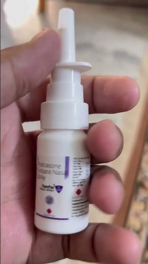 Fluticasone furoate nasal spray #spray#nasldrop#biology#medicine#pharmacy