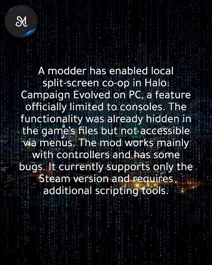 Mod enables split-screen play for Halo: Combat Evolved on PC