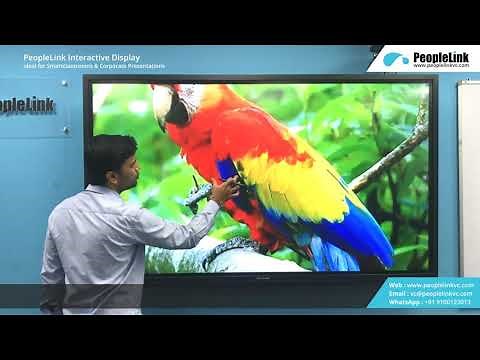 Interactive Displays for Classroom Education & Corporate Presentations by PeopleLink