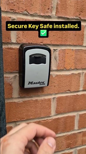 Installing a Key Safe in Warrington! 🔑