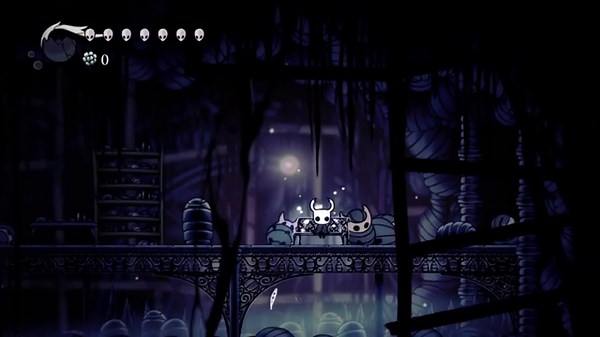 Hollow Knight - Path to the Distant Village and Beast's Den location in the Deepnest