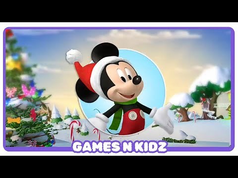 Mickey Mouse & Disney Characters Christmas Puzzles - Disney Junior Kids Games