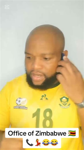 Zimbabwe Football Supporter Calls Office
