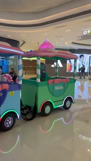 used amusement park equipment trackless train for sale