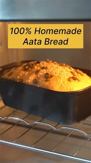 100% Wheat Bread Recipe #shorts