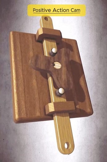Positive Action Cam Mechanism | Precise Linear Motion ⚙️ #shorts