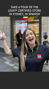 21K views · 469 reactions | For our Spanish-speaking community out there, let Natalia give you a tour of the World's Largest LEGO® Certified Store in Sydney, in Spanish! #LEGO #bricksmegastore #legocertifiedstores #WorldsLargestLEGOStore #Sydney #Spanish | LEGO Certified Stores Australia & New Zealand | Facebook