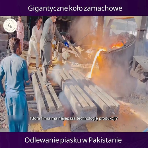 33K views · 231 reactions | Gigantyczne koło zamachowe wykonane z odlewu piaskowego w Pakistanie jest naprawdę niesamowite. | Uliczny Styl Club | Facebook