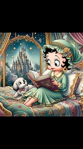 43K views · 1.5K reactions | Betty Boop has pudgy's attention, he loves a good bedtime story, Before he has to go to sleep  Betty and pudgy want to wish everyone a blessed night sleep   #bettyboop | Fabulous Betty Boop by Ronnie | Facebook