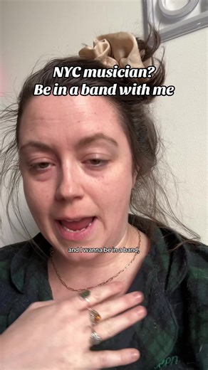 Be in a band w me 🥹 #musician #band #singer #guitaristsoftiktok #nycmusician