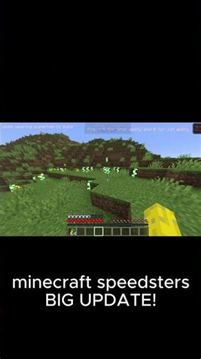 MINECRAFT SPEEDSTERS MOD BIG UPDATE! #minecraft #gaming