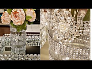 DIY INEXPENSIVE ELEGANT CENTERPIECES COLLABORATION|